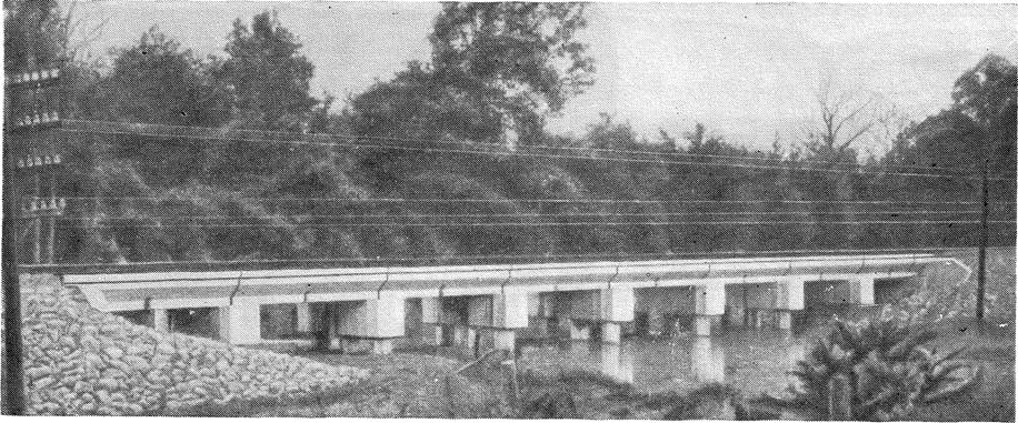 Сборный железобетонный мост