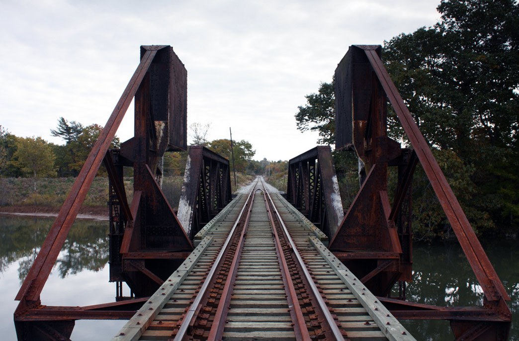 мост железнодорожный