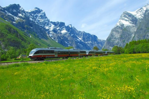 На поезде в Европе - самые живописные железнодорожные линии