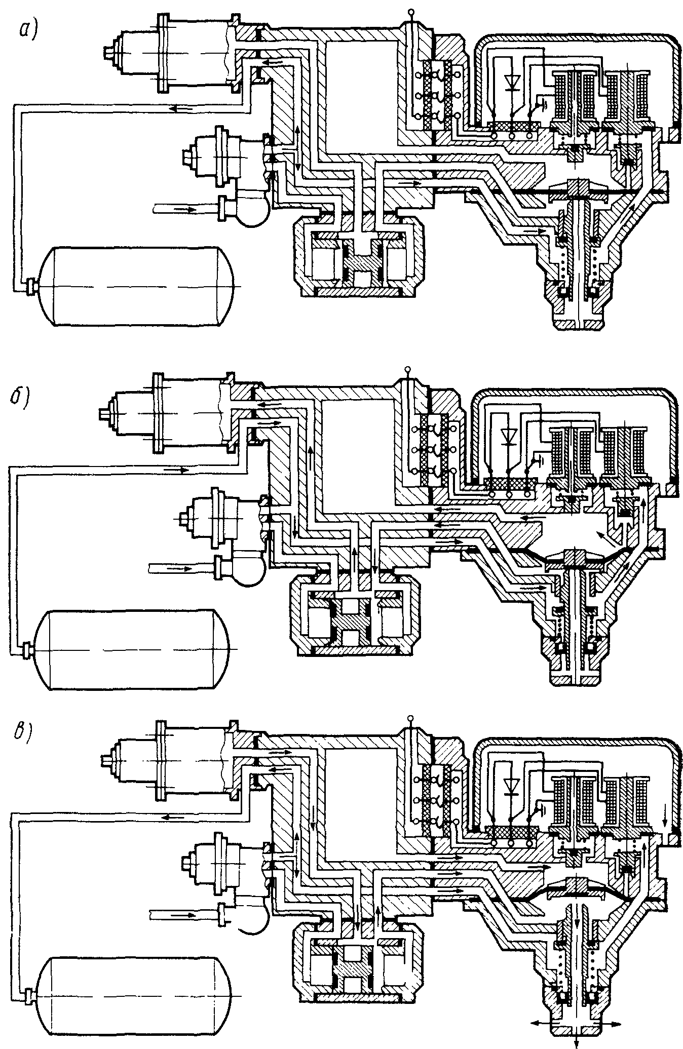 Схема электровоздухораспределителя № 305