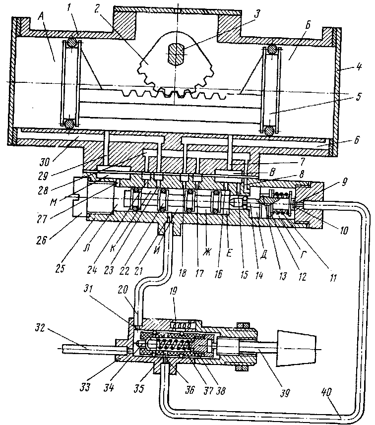 Стеклоочиститель С.Л-440Б с краном Кр-ЗОВ