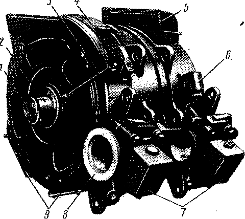 Общий вид тягового электродвигателя ТЛ-2К1