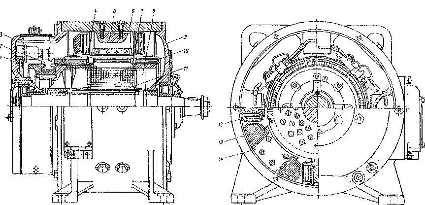 Электродвигатель ТА-122 (По схеме М9).