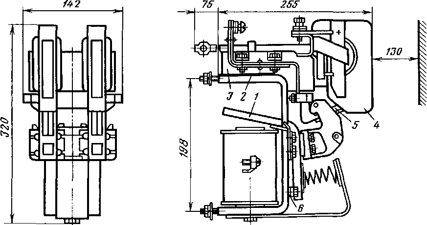 Электромагнитный контактор МК-87