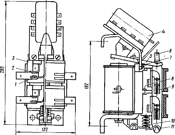 Электромагнитный контактор МК-63