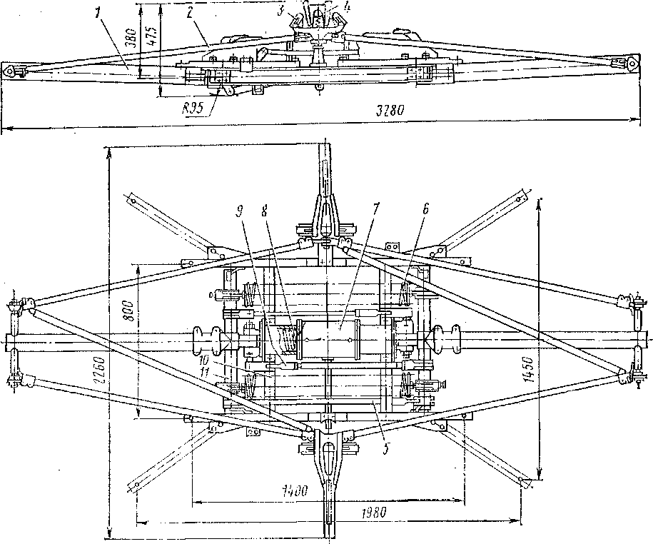 Токоприемник Л-13У1 (Л-14М1)