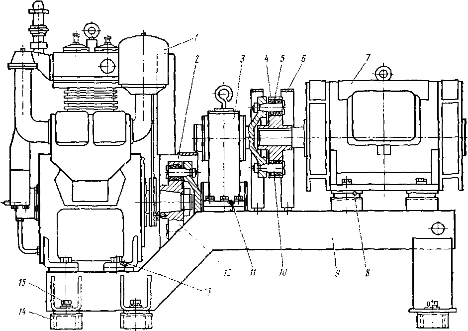 Блок мотор-компрессора