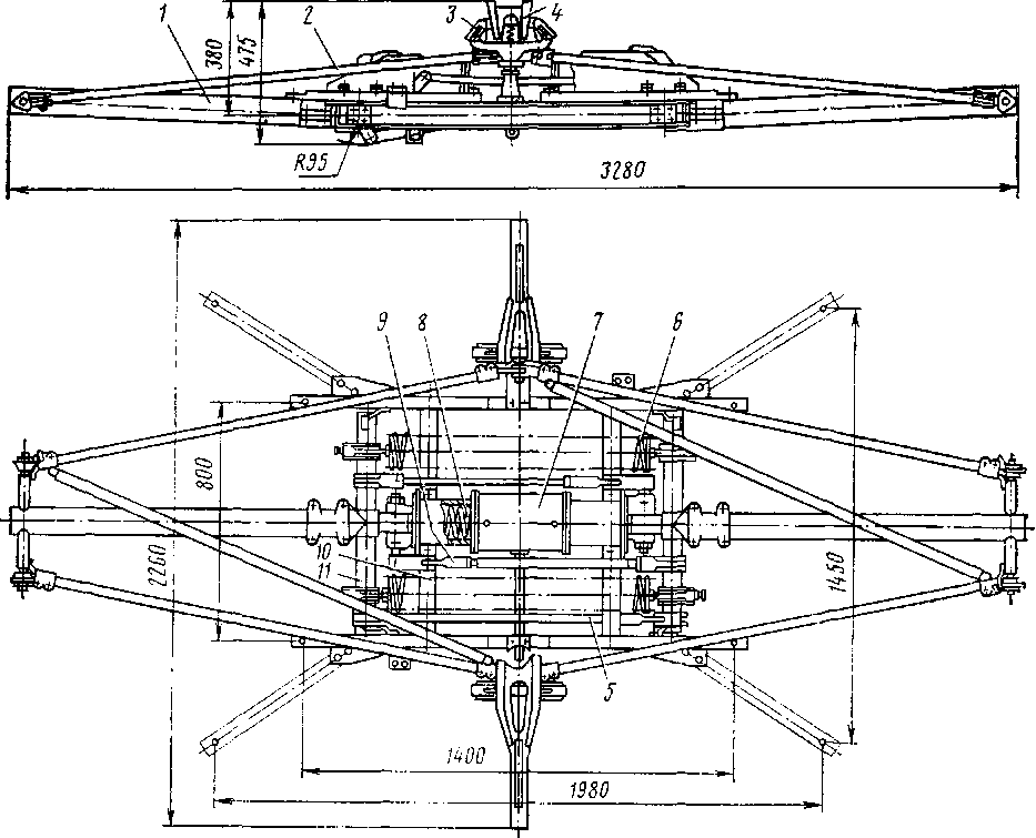 Токоприемник Л-13У1 (Л-14М1)